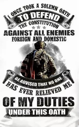 Our oath when Enlisting